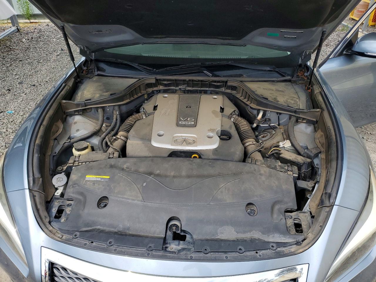 2017 Infiniti Q70 3.7 Gray vin: JN1BY1AP5HM741058