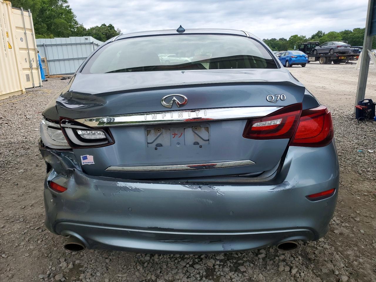 2017 Infiniti Q70 3.7 Gray vin: JN1BY1AP5HM741058