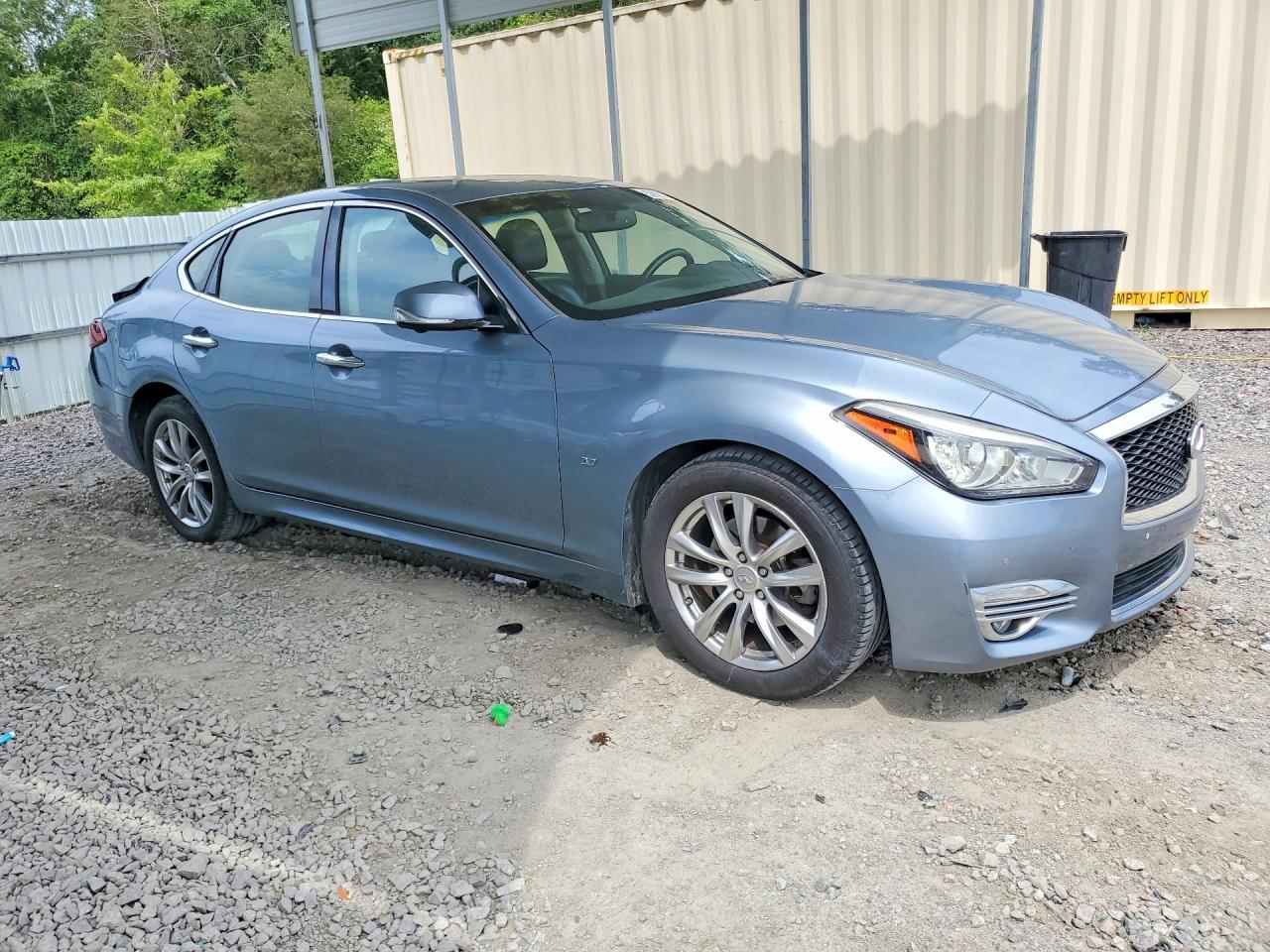 2017 Infiniti Q70 3.7 Gray vin: JN1BY1AP5HM741058