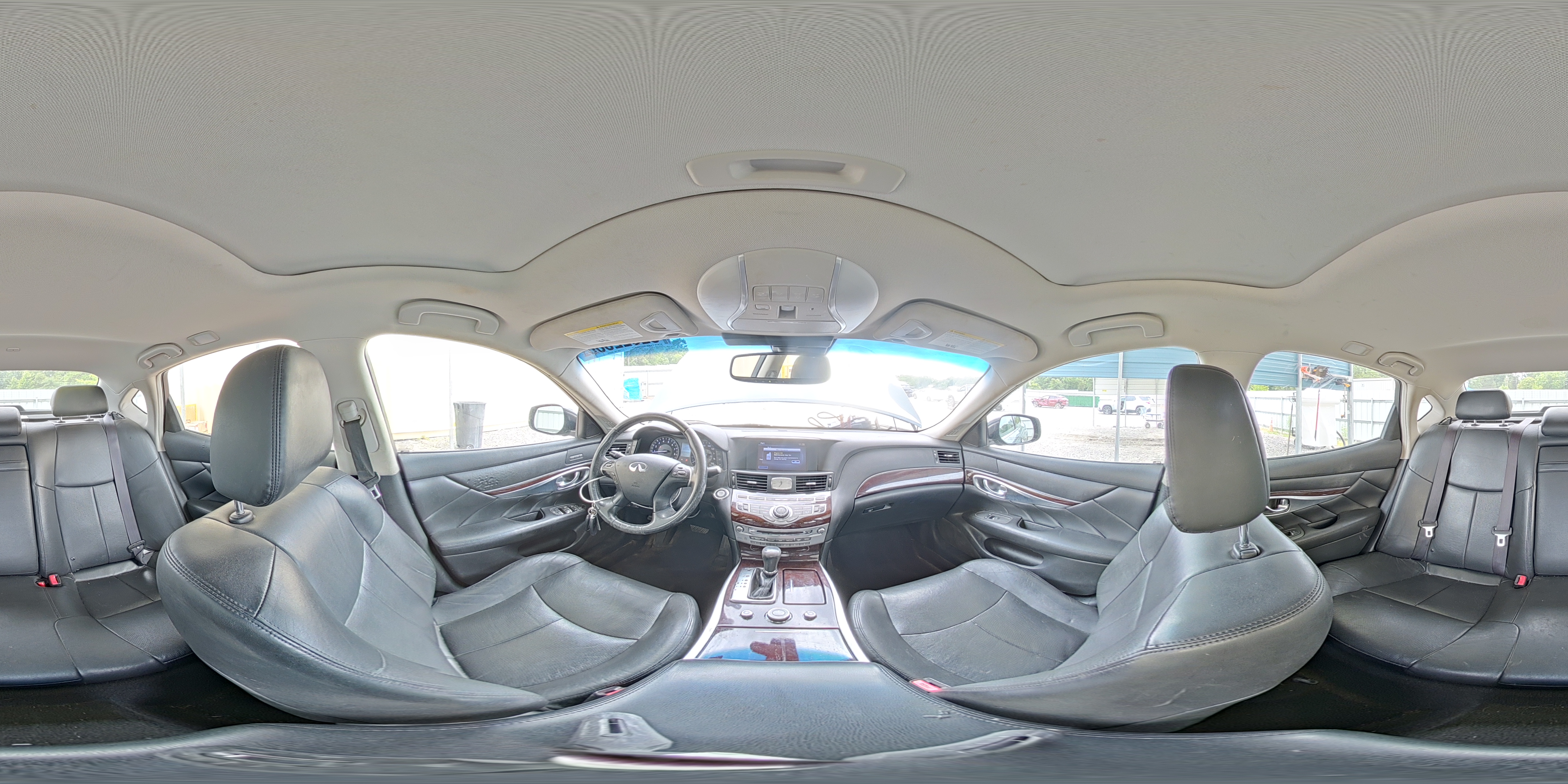 2017 Infiniti Q70 3.7 Gray vin: JN1BY1AP5HM741058
