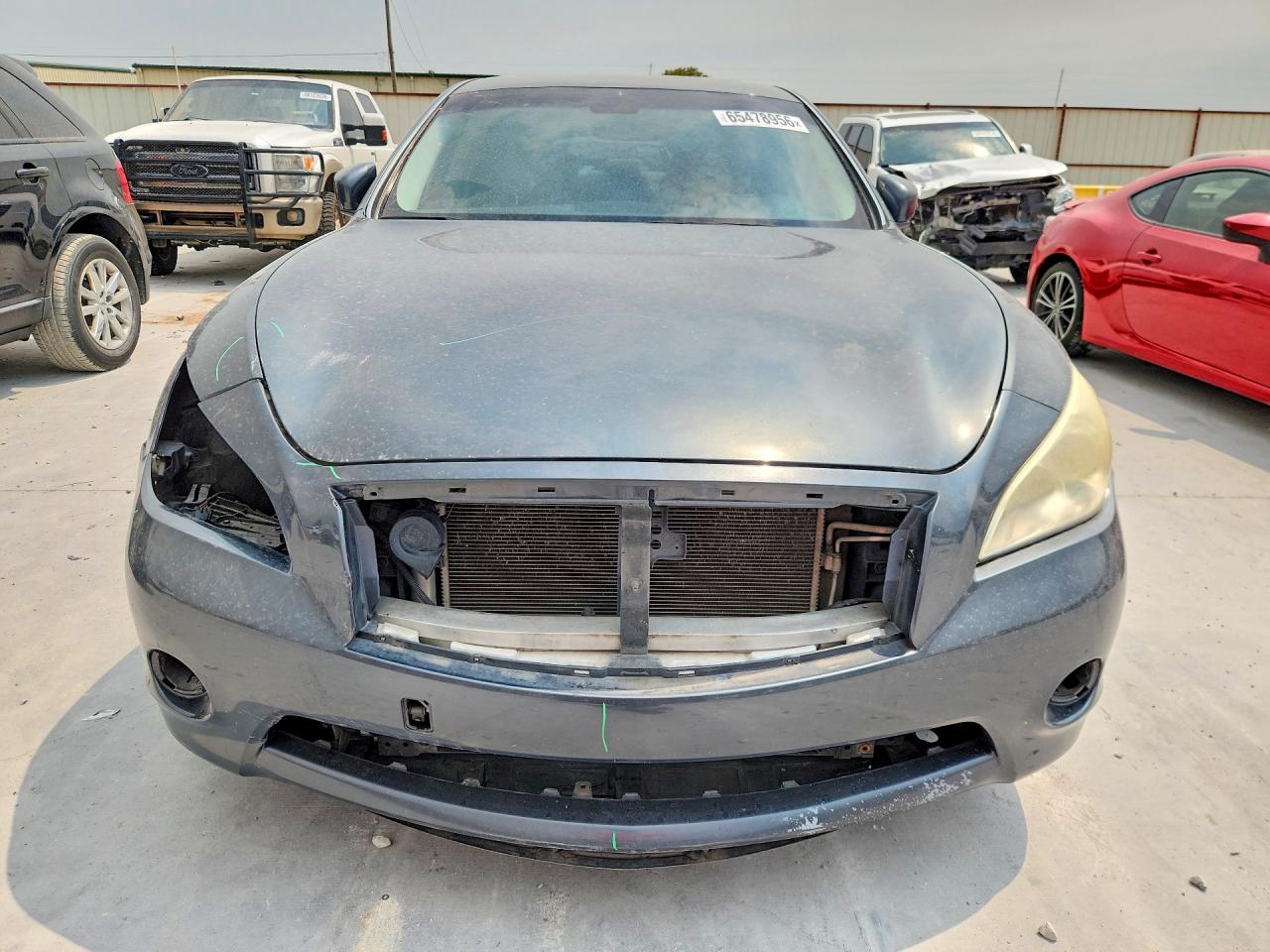 2011 Infiniti M37 Base Blue vin: JN1BY1AP6BM323048