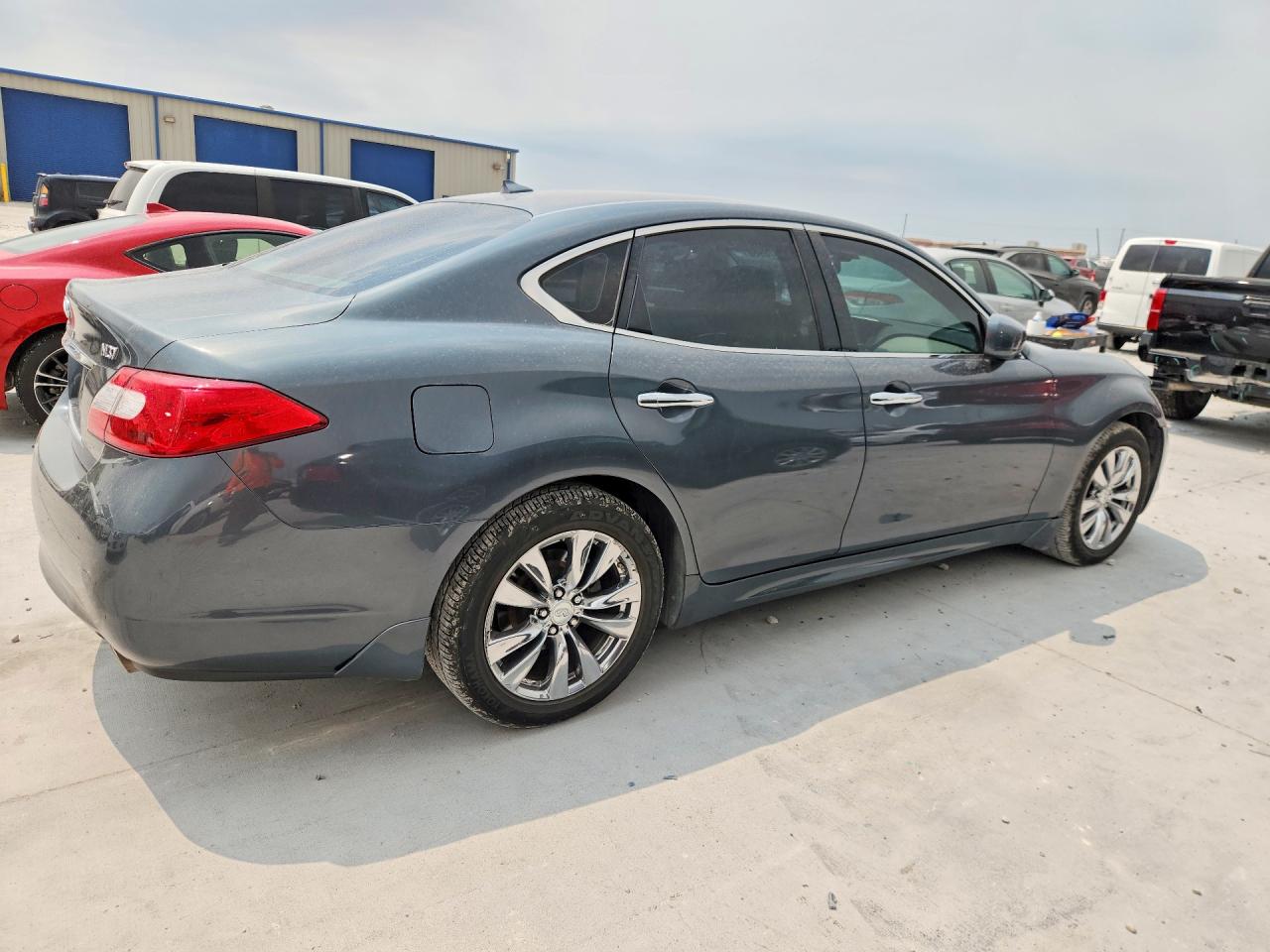 2011 Infiniti M37 Base Blue vin: JN1BY1AP6BM323048