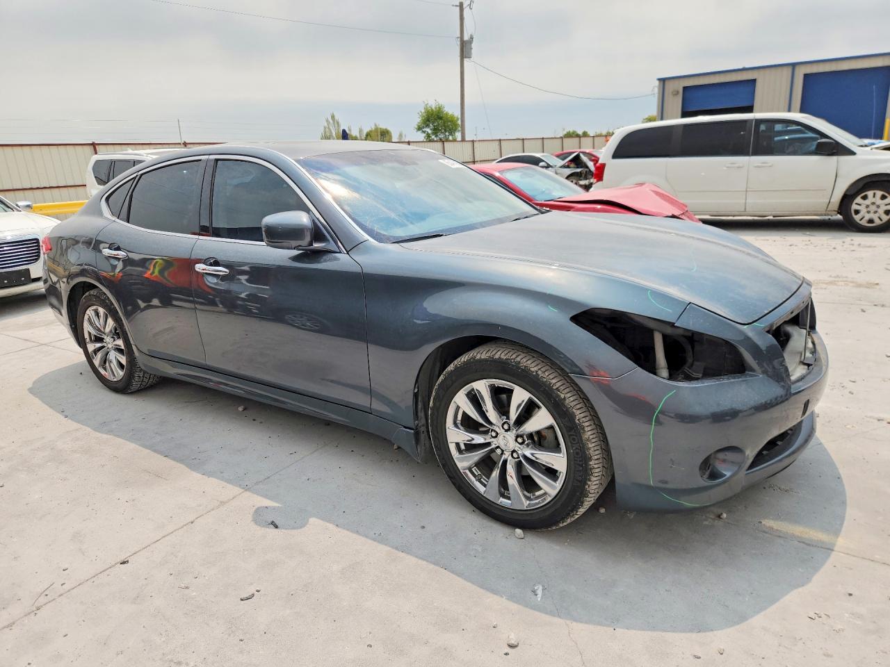 2011 Infiniti M37 Base Blue vin: JN1BY1AP6BM323048