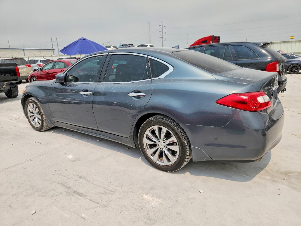 2011 Infiniti M37 Base Blue vin: JN1BY1AP6BM323048