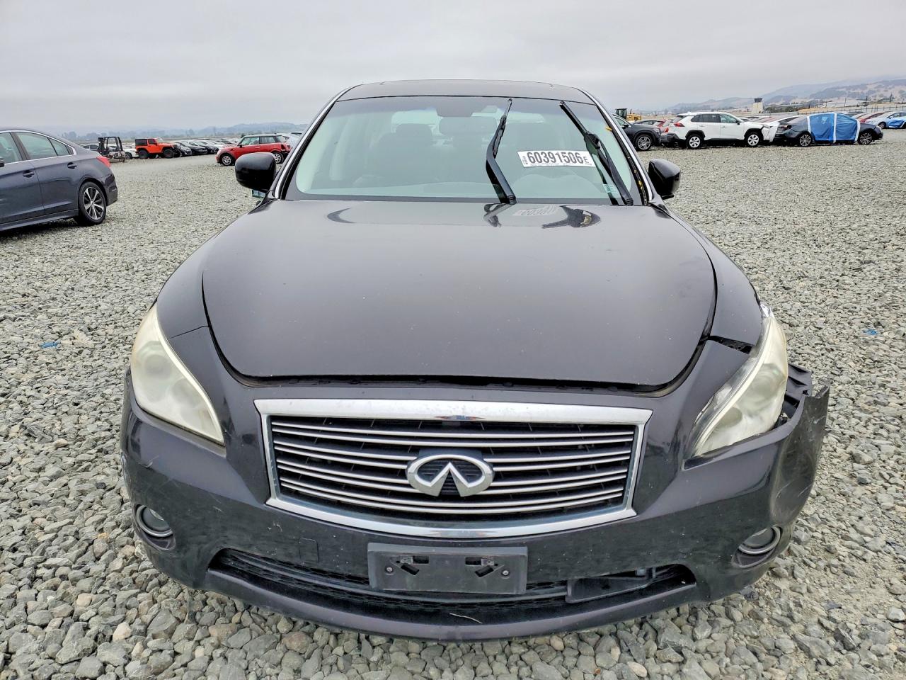 2011 Infiniti M37 Base Черный vin: JN1BY1AP6BM326645