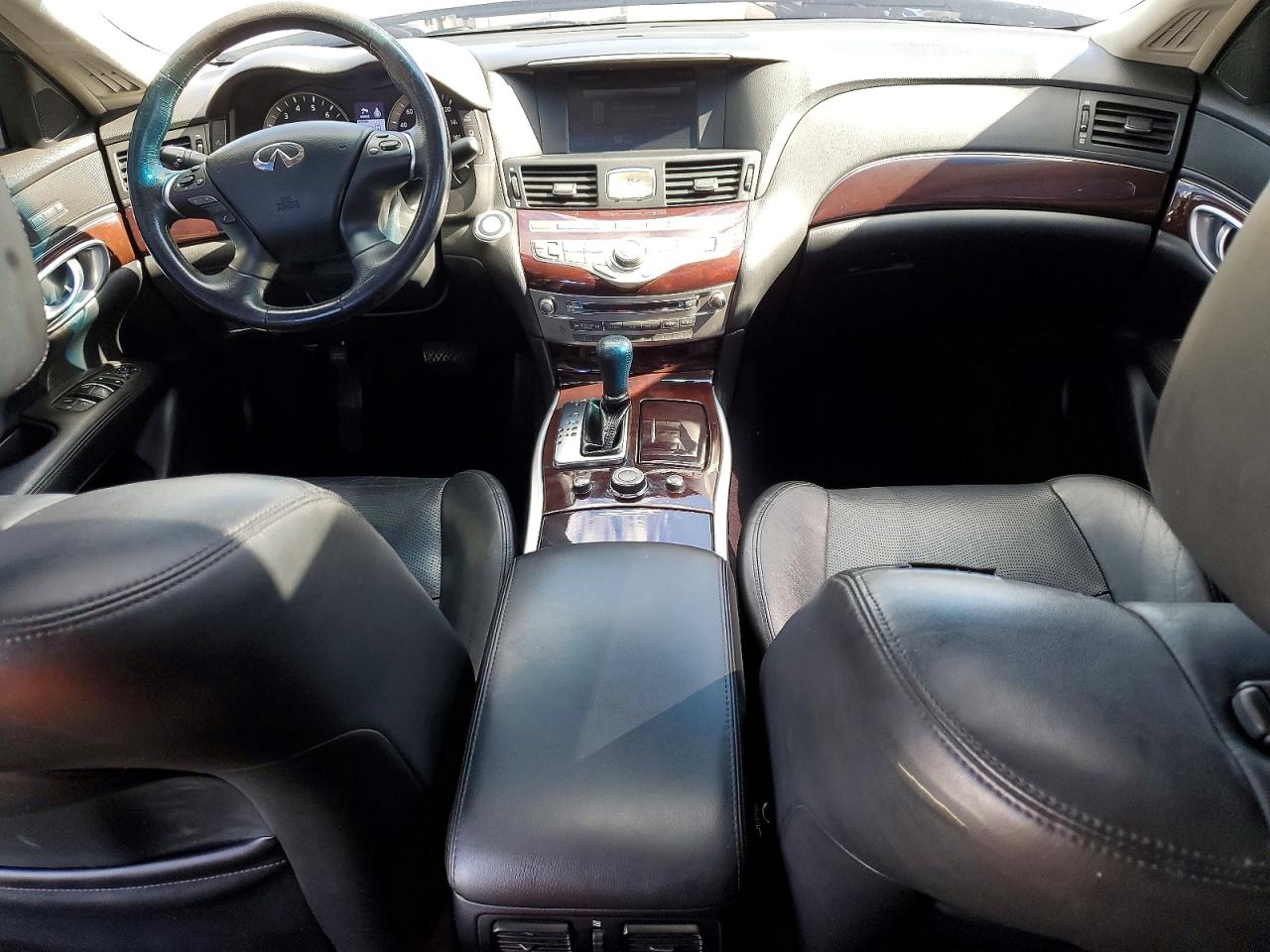 2012 Infiniti M37 Silver vin: JN1BY1AP6CM332320