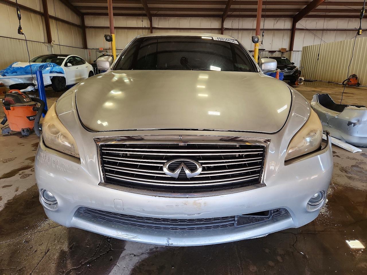 2013 Infiniti M37 Base Silver vin: JN1BY1AP6DM512169