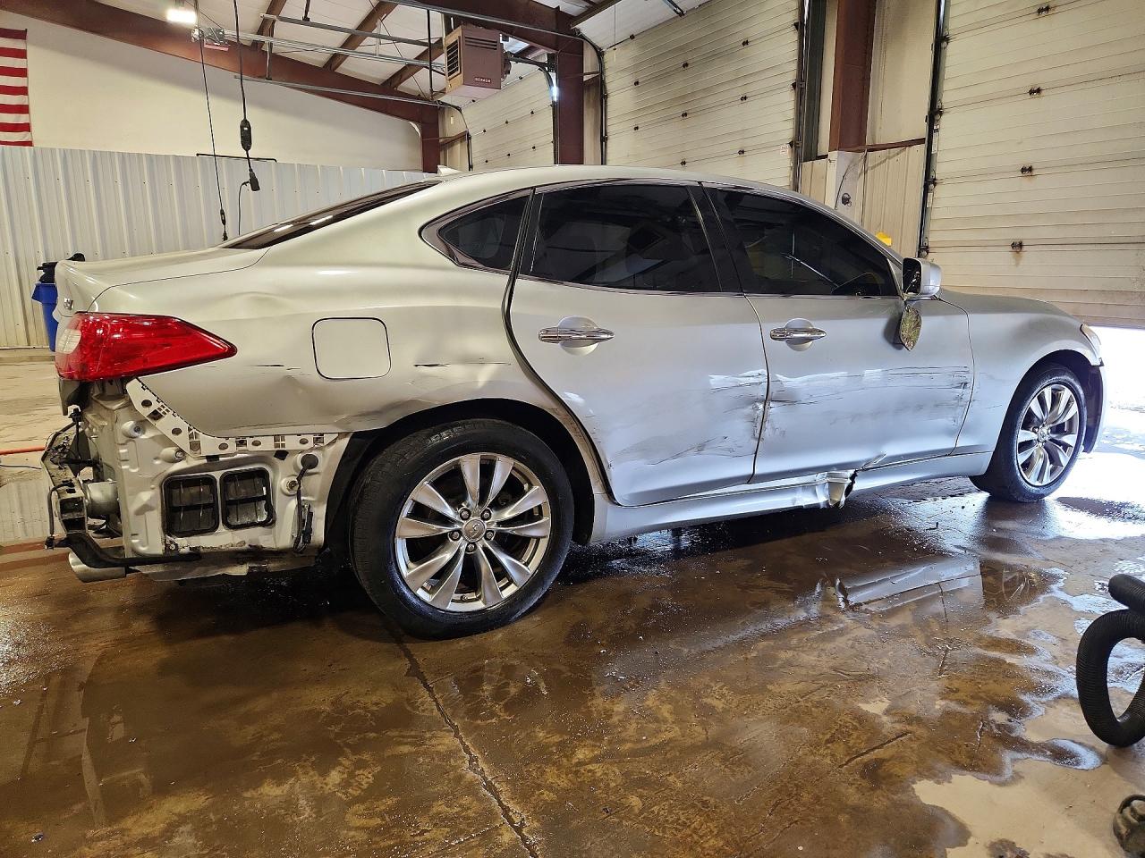 2013 Infiniti M37 Base Silver vin: JN1BY1AP6DM512169