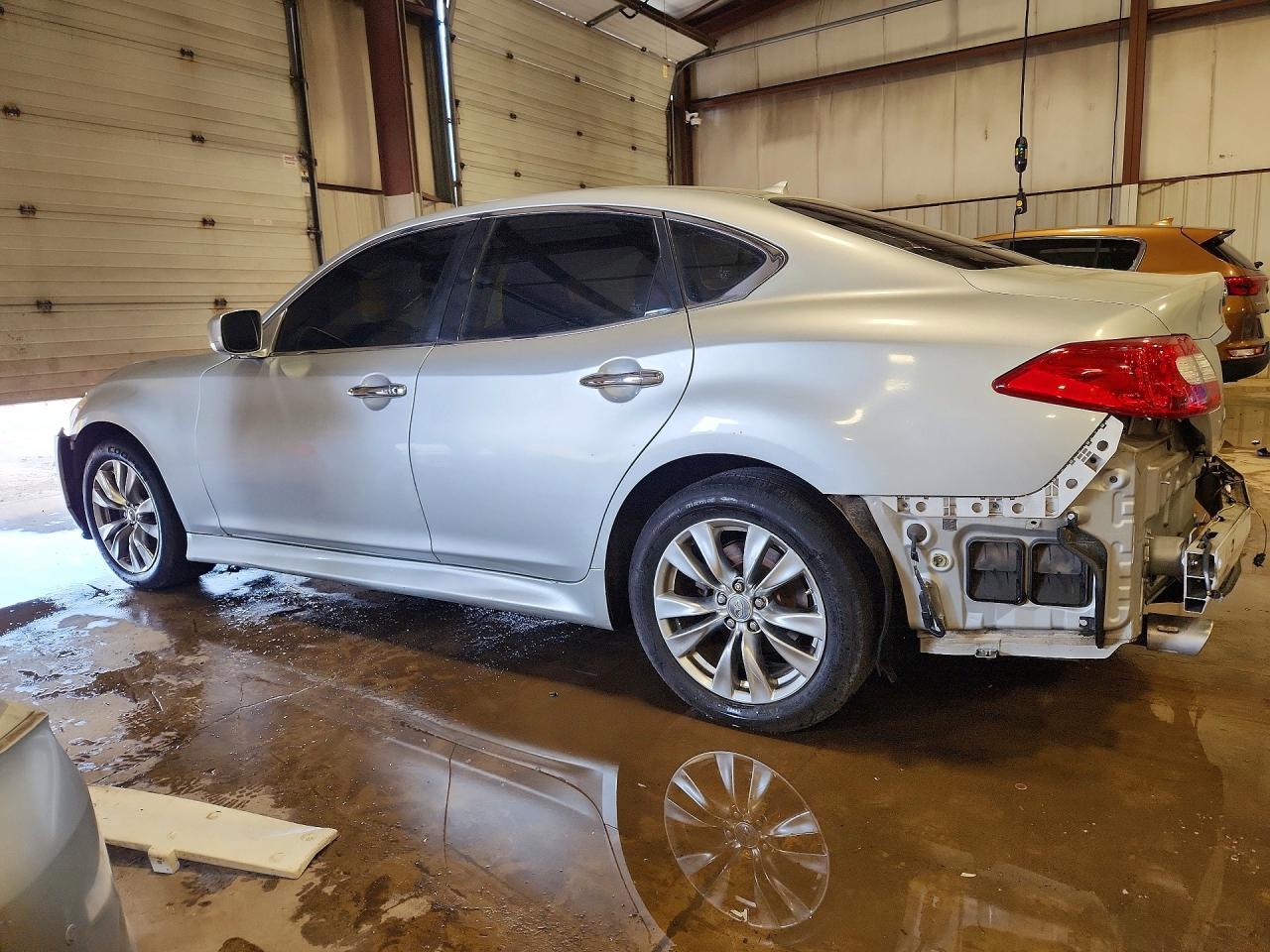2013 Infiniti M37 Base Silver vin: JN1BY1AP6DM512169