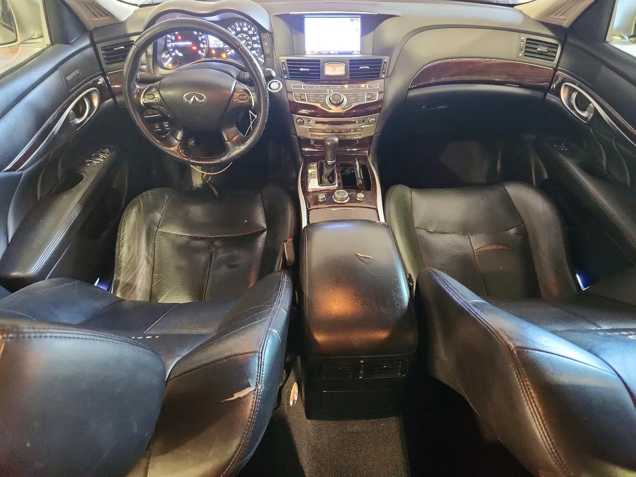 2013 Infiniti M37 Base Silver vin: JN1BY1AP6DM512169