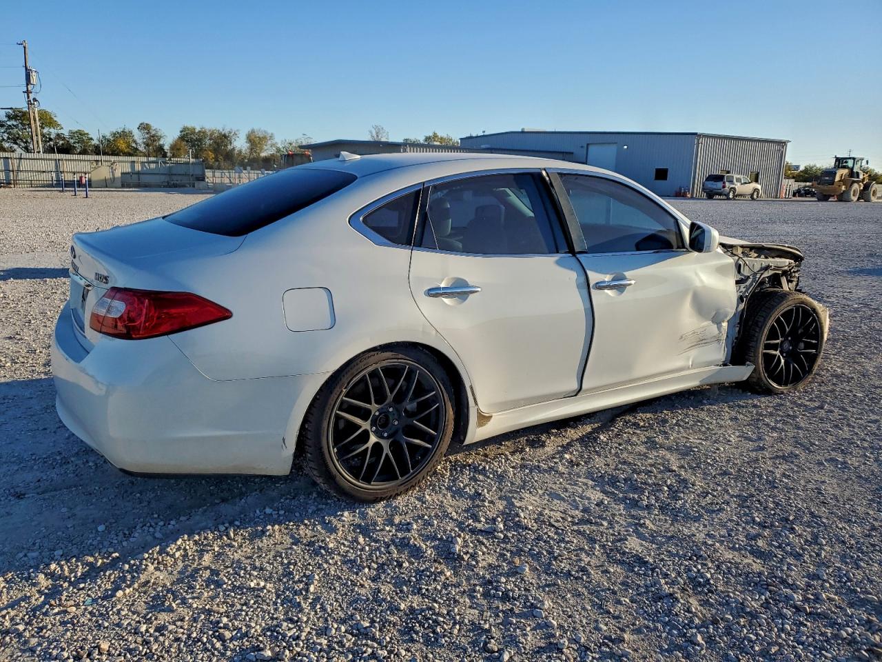 2011 Infiniti M37 Белый vin: JN1BY1AP7BM320580