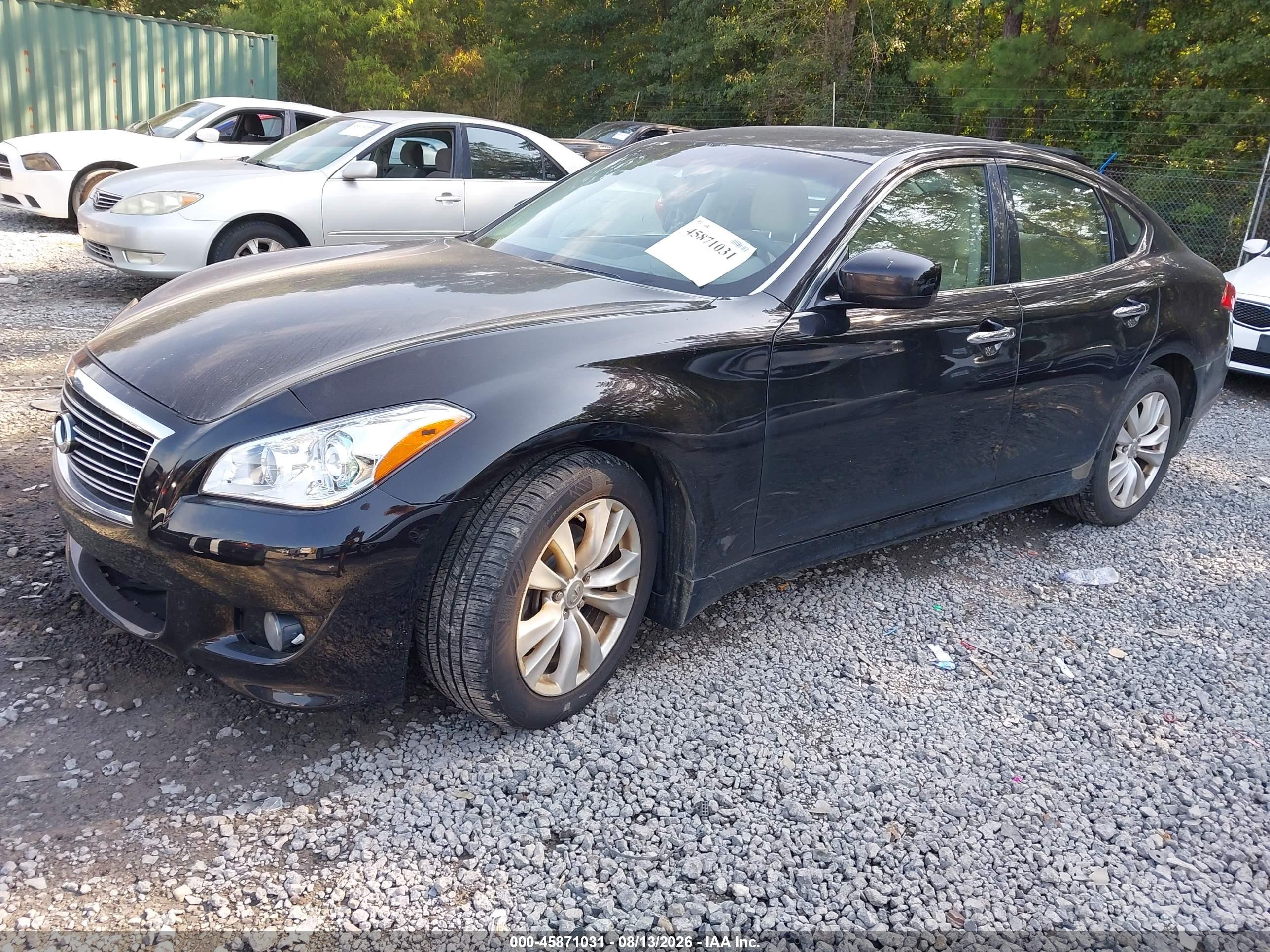 2011 Infiniti M37   Black vin: JN1BY1AP7BM325441