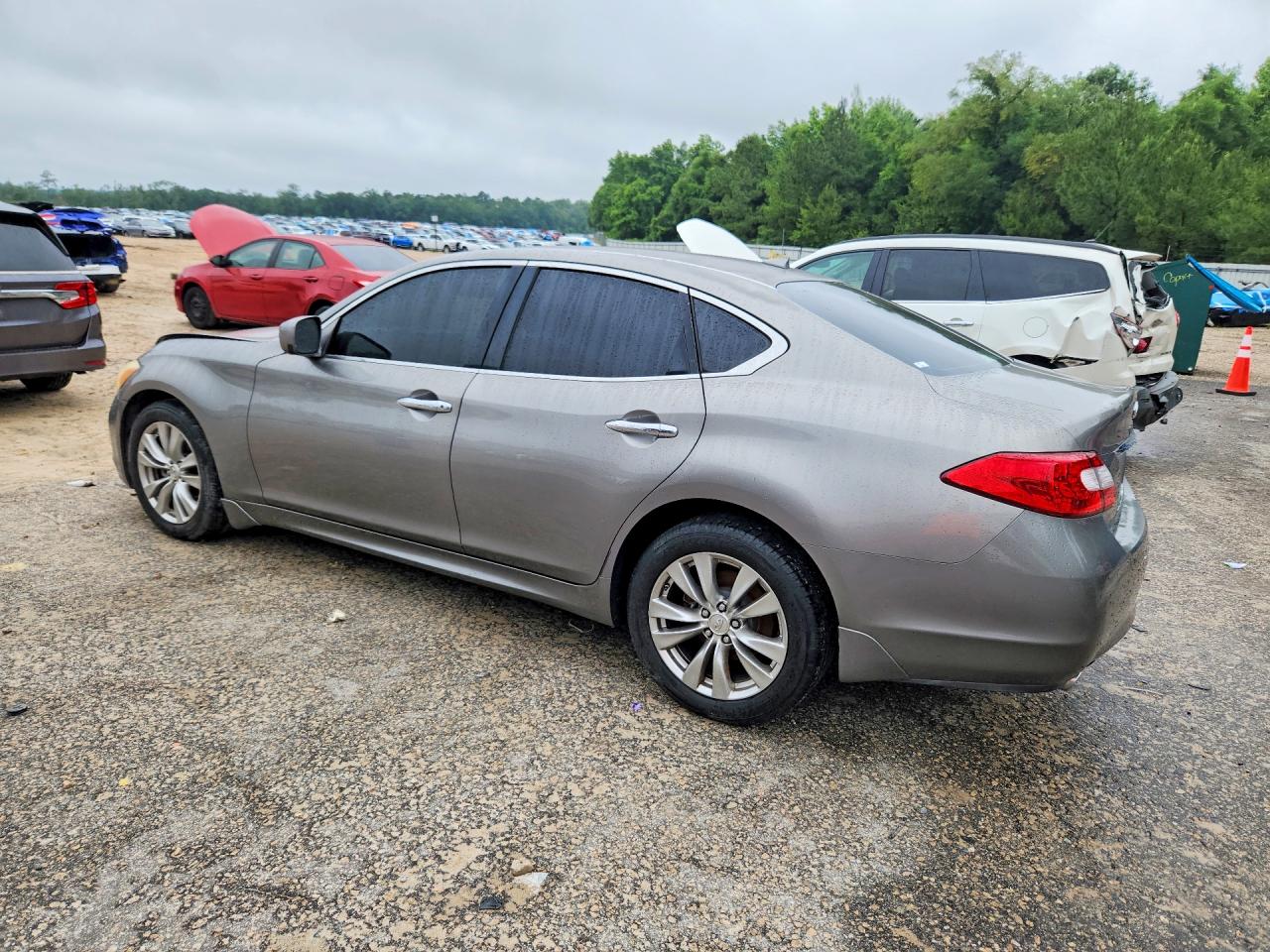 2012 Infiniti M37 Base Gray vin: JN1BY1AP7CM331550