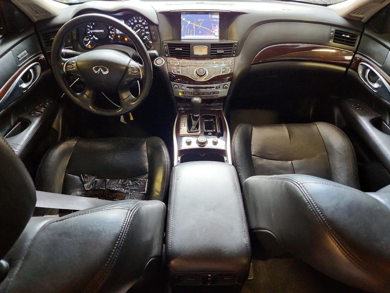 2012 Infiniti M37 Base Black vin: JN1BY1AP7CM332195
