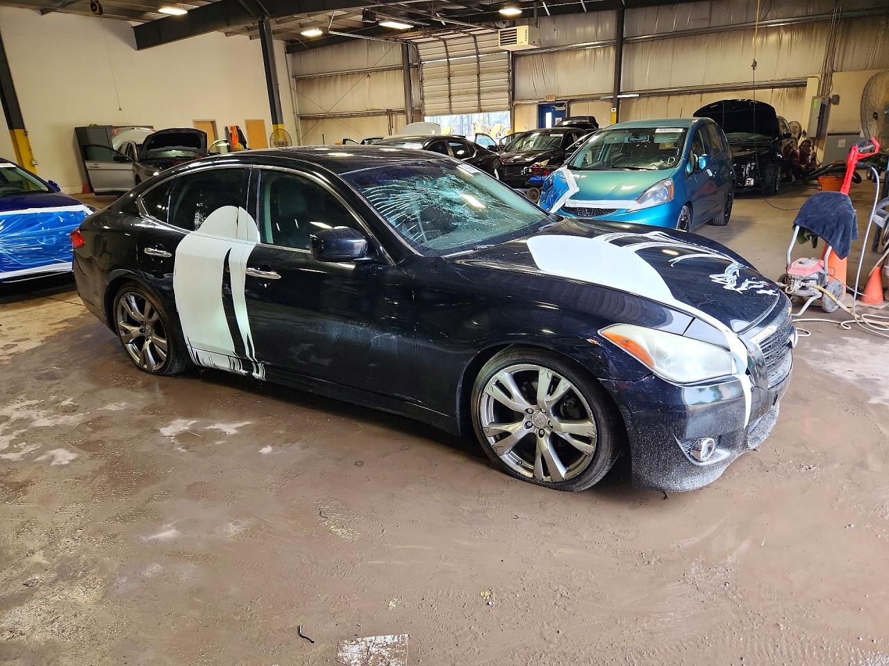 2012 Infiniti M37 Base Black vin: JN1BY1AP7CM332195