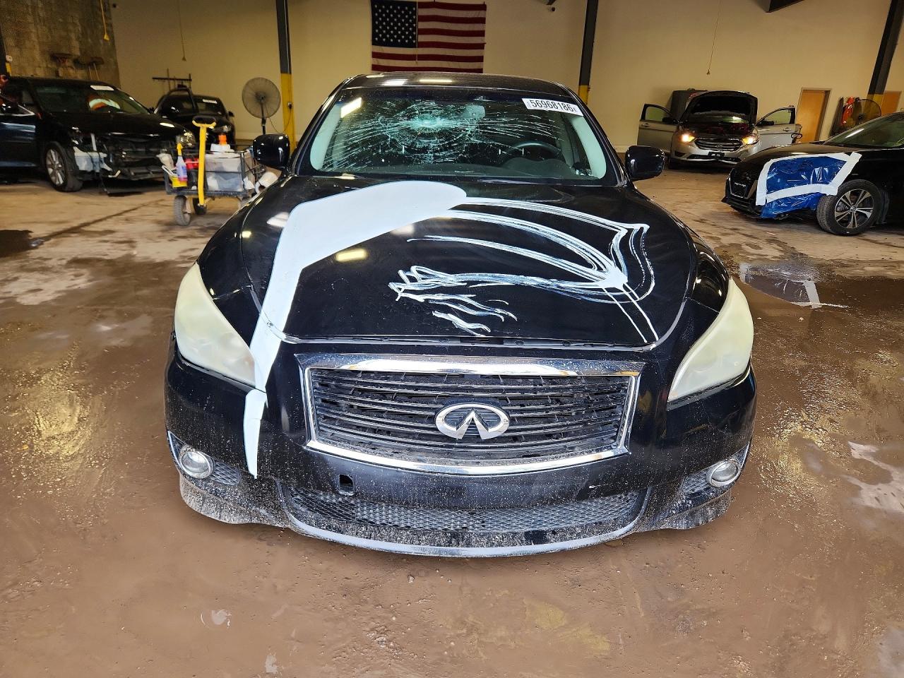 2012 Infiniti M37 Base Black vin: JN1BY1AP7CM332195