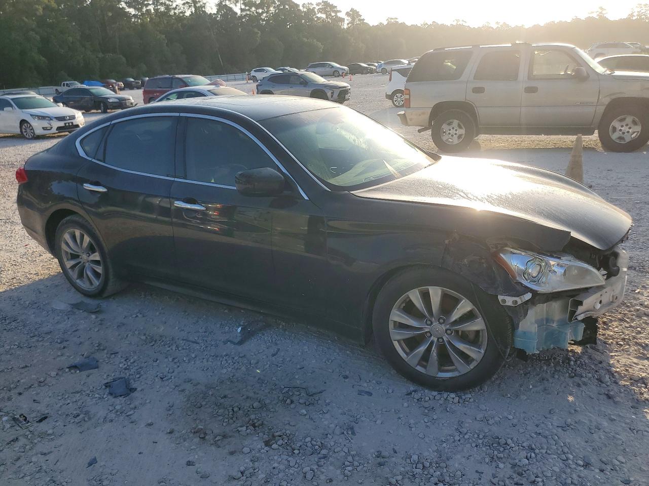 2012 Infiniti M37 Base Black vin: JN1BY1AP7CM332245