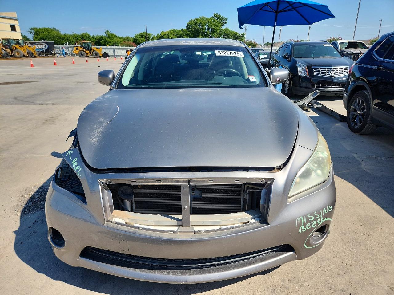 2012 Infiniti M37 Base Gray vin: JN1BY1AP7CM333041