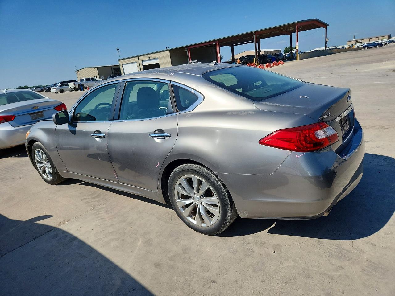 2012 Infiniti M37 Base Gray vin: JN1BY1AP7CM333041