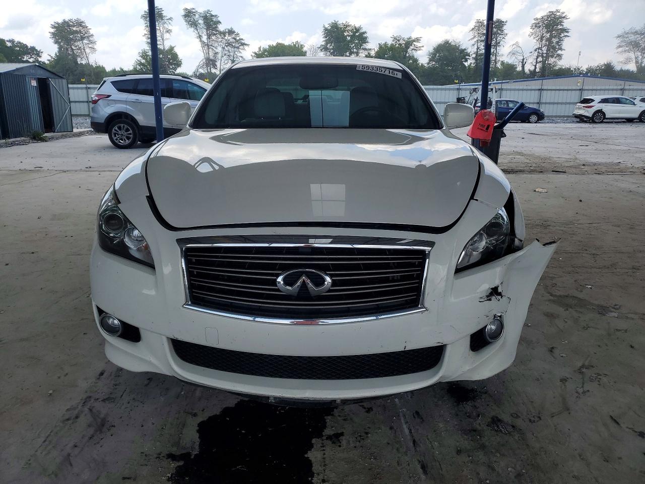 2012 Infiniti M37 Base White vin: JN1BY1AP7CM333704