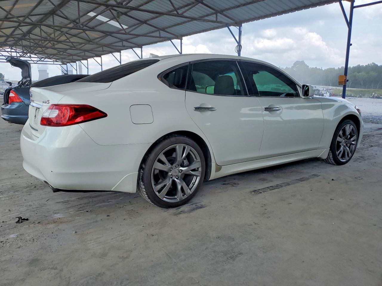 2012 Infiniti M37 Base White vin: JN1BY1AP7CM333704