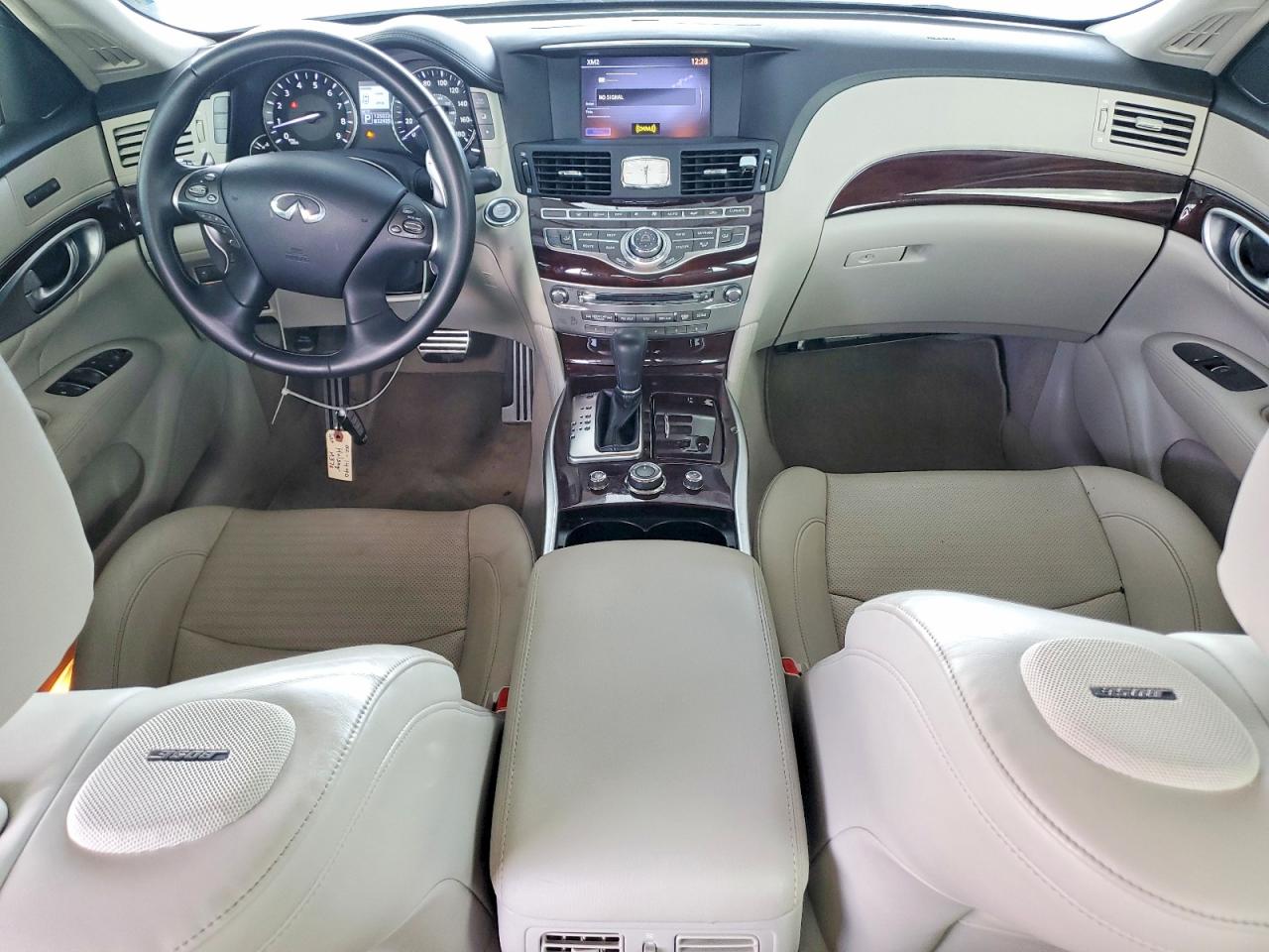 2012 Infiniti M37 Base White vin: JN1BY1AP7CM333704