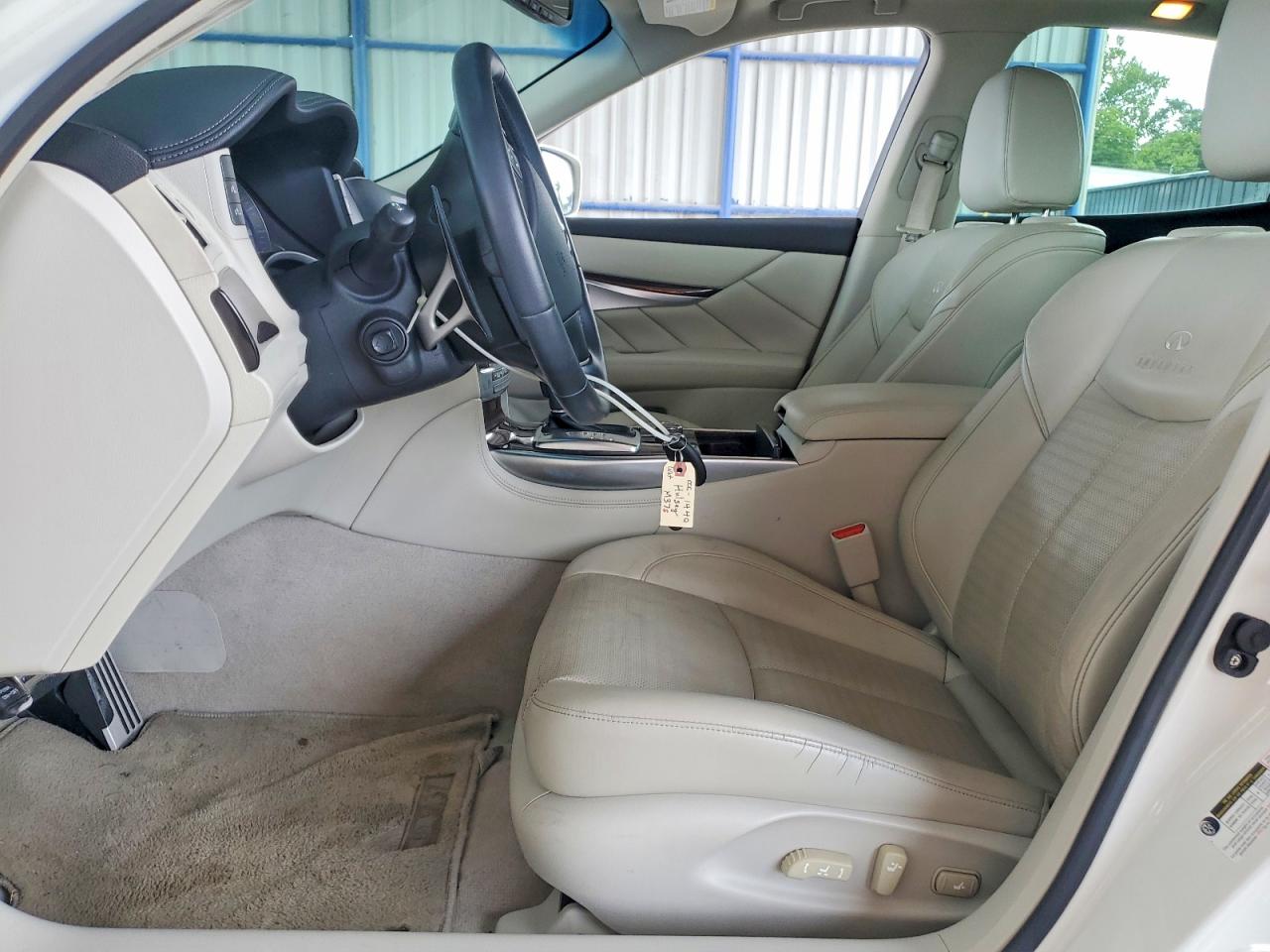 2012 Infiniti M37 Base White vin: JN1BY1AP7CM333704
