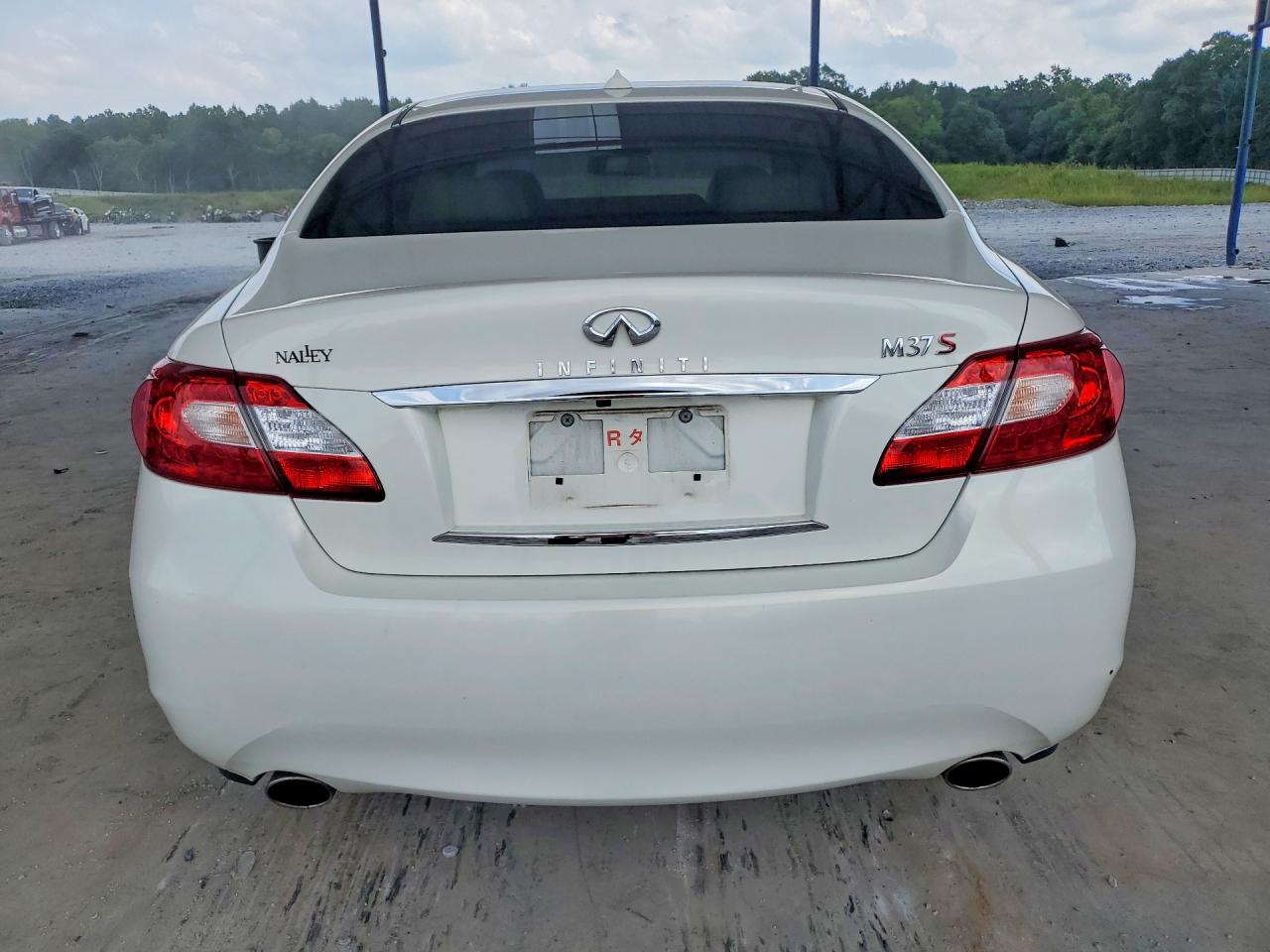 2012 Infiniti M37 Base White vin: JN1BY1AP7CM333704