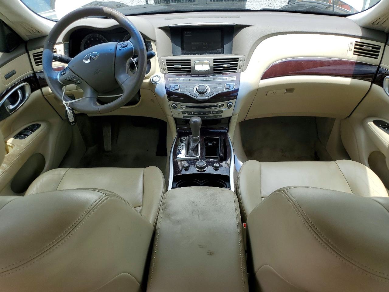 2012 Infiniti M37 Base White vin: JN1BY1AP7CM335730