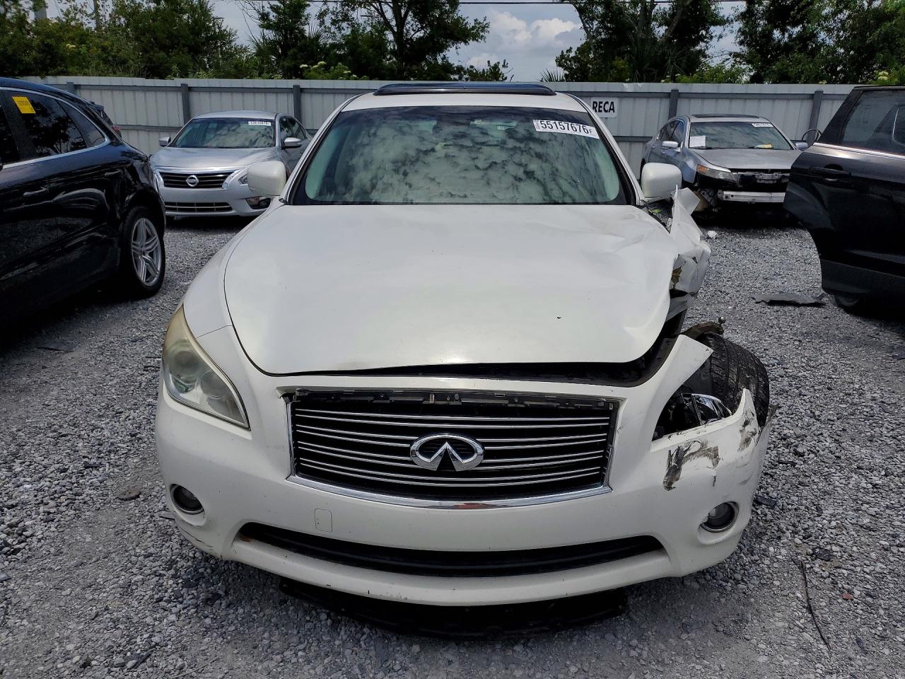 2012 Infiniti M37 Base White vin: JN1BY1AP7CM335730