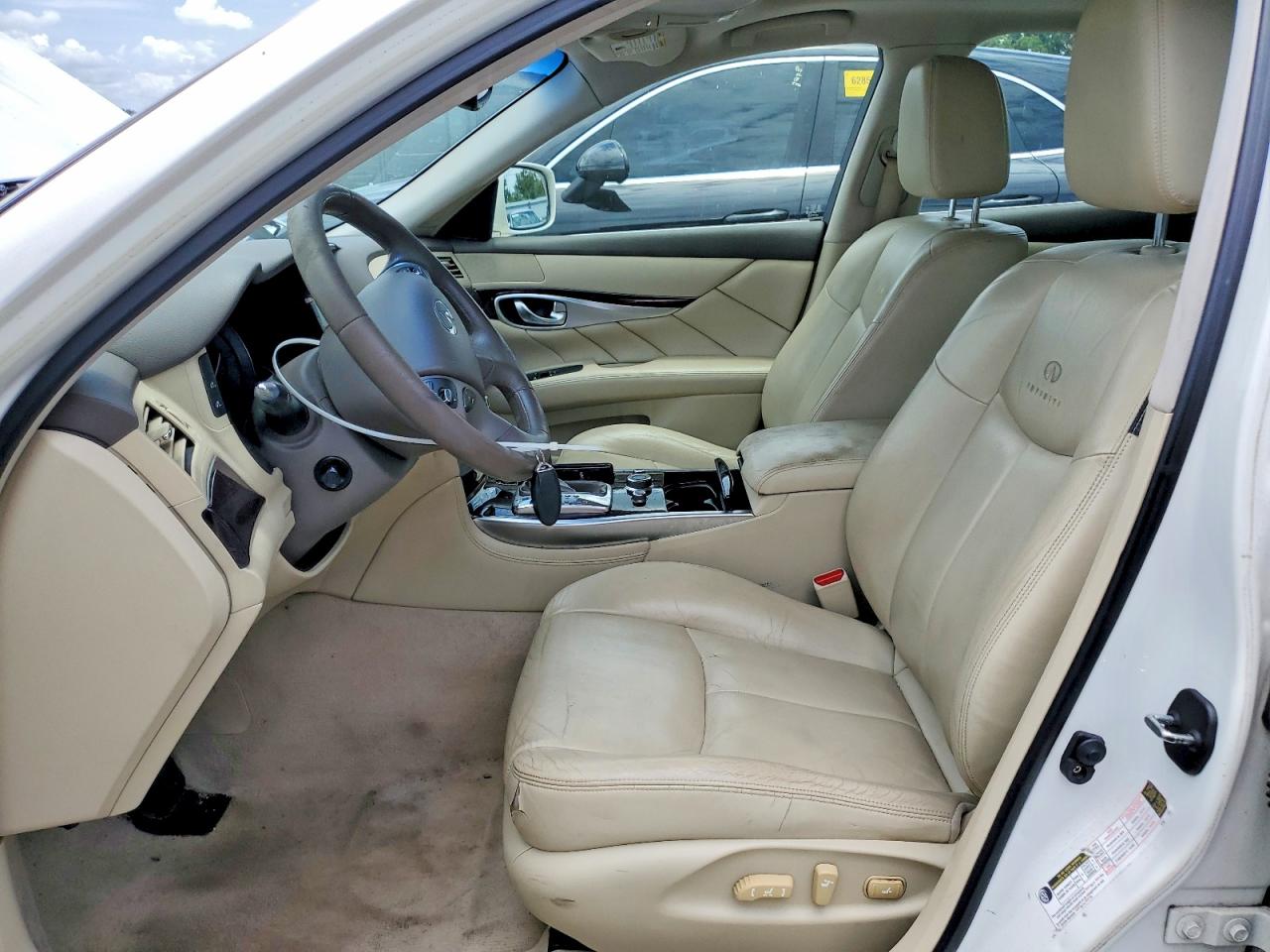 2012 Infiniti M37 Base White vin: JN1BY1AP7CM335730