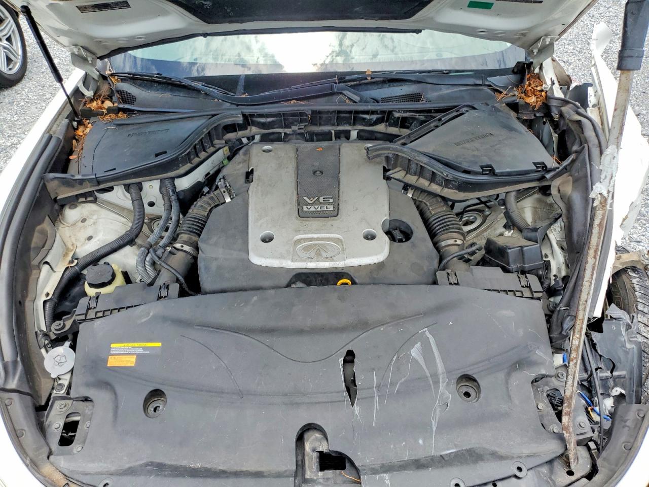 2012 Infiniti M37 Base White vin: JN1BY1AP7CM335730