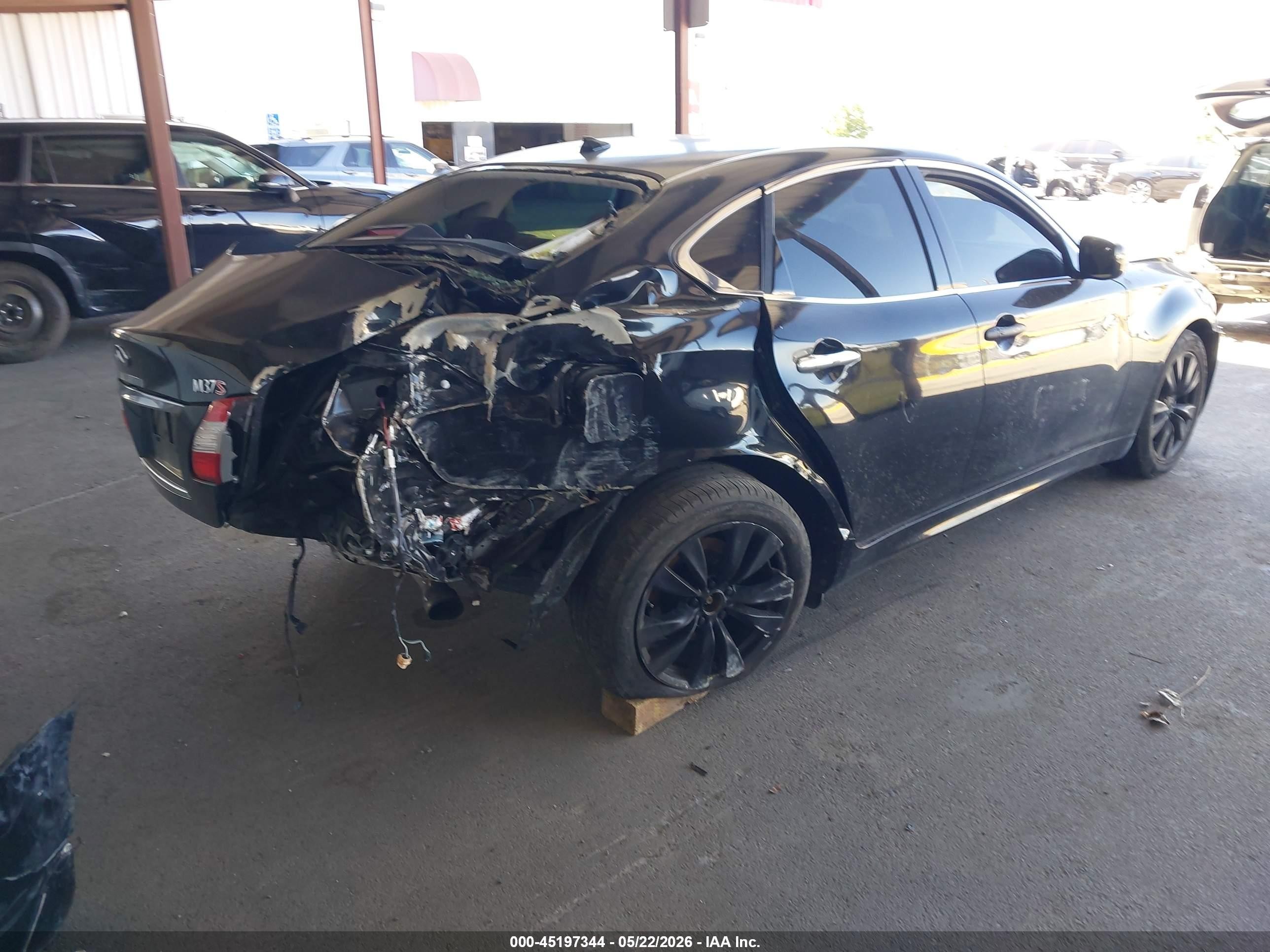 2013 Infiniti M37   Black vin: JN1BY1AP7DM513217
