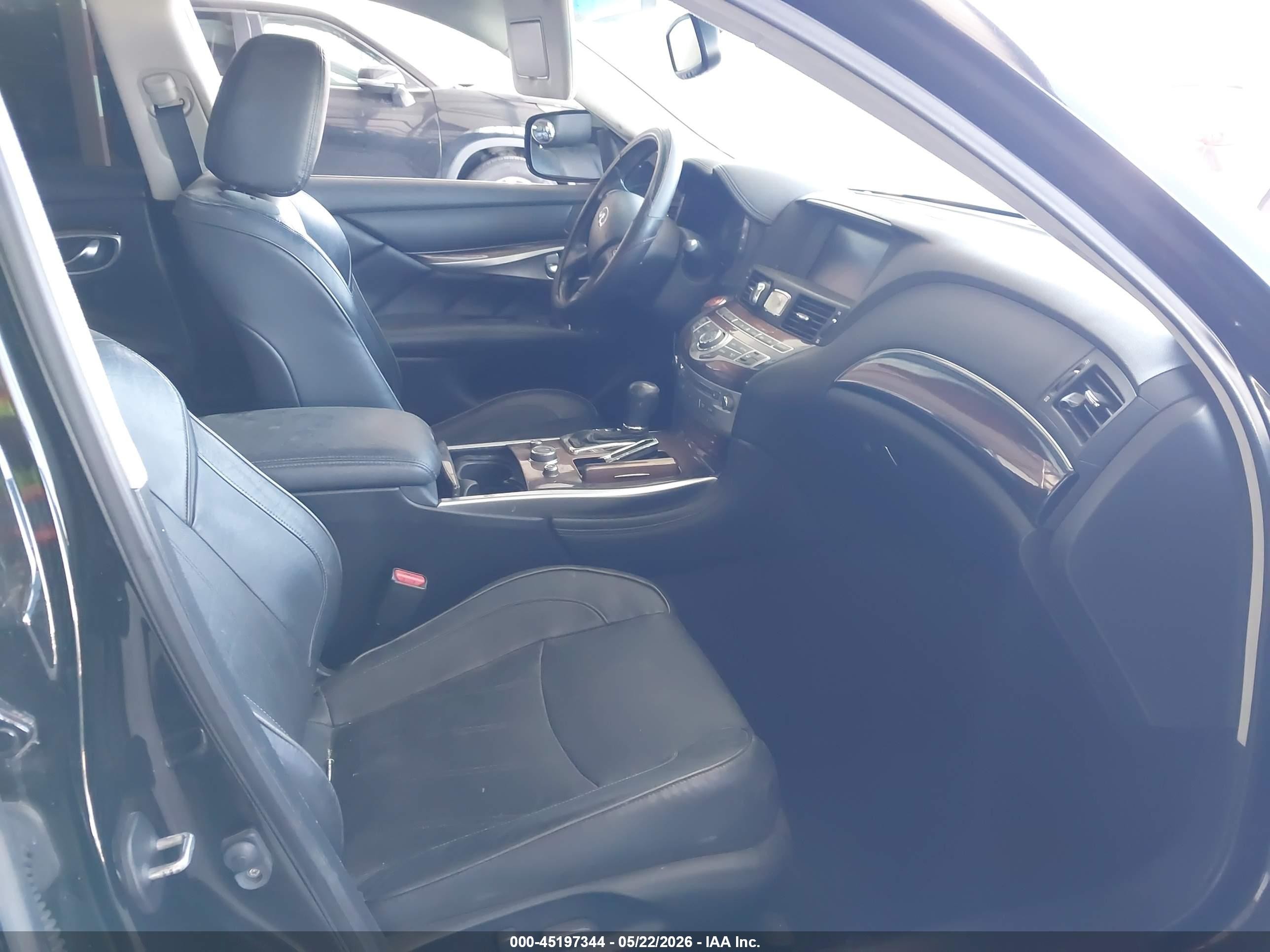 2013 Infiniti M37   Black vin: JN1BY1AP7DM513217