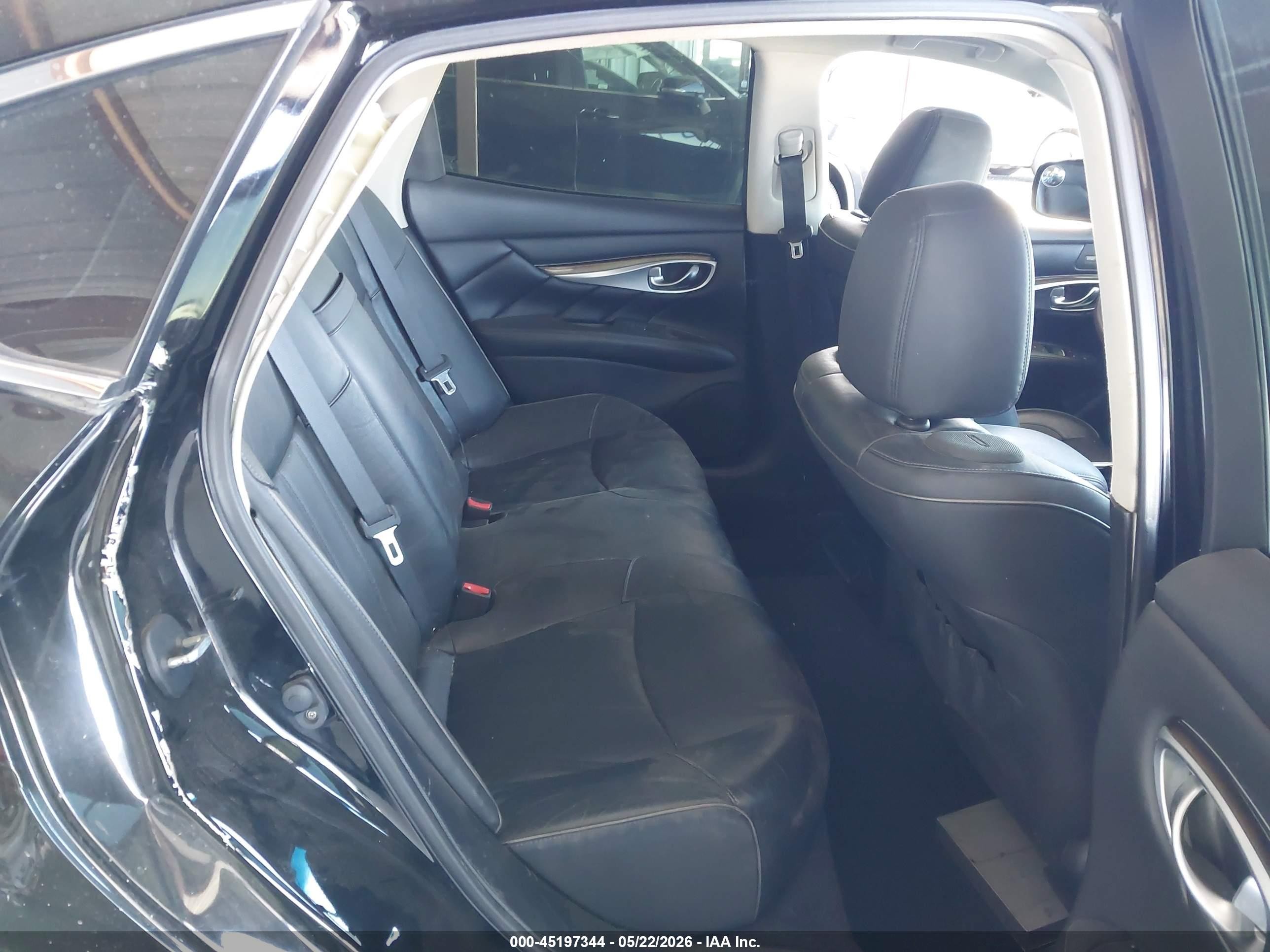 2013 Infiniti M37   Black vin: JN1BY1AP7DM513217