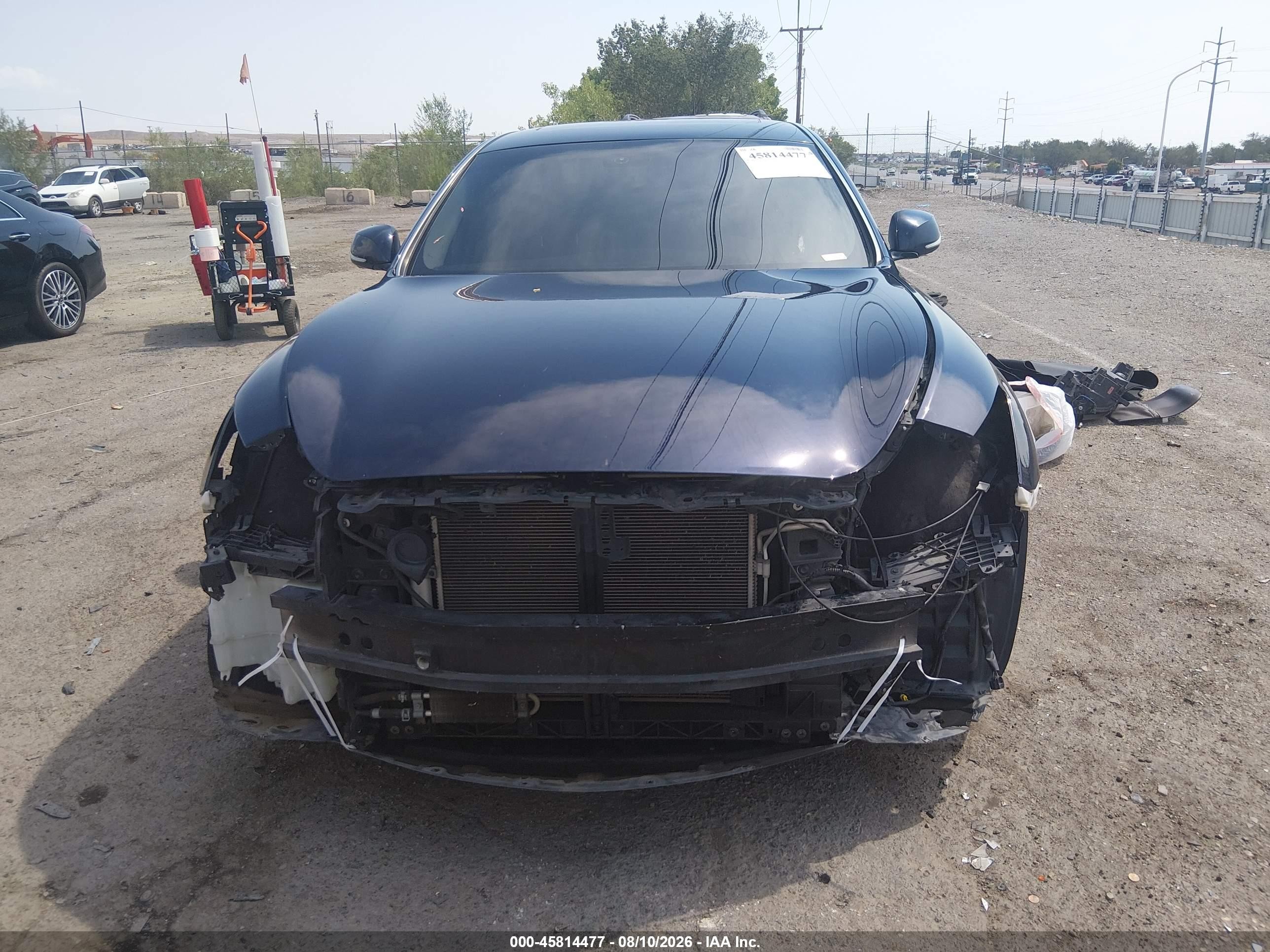 2015 Infiniti Q70 3.7 Dark Blue vin: JN1BY1AP7FM540520