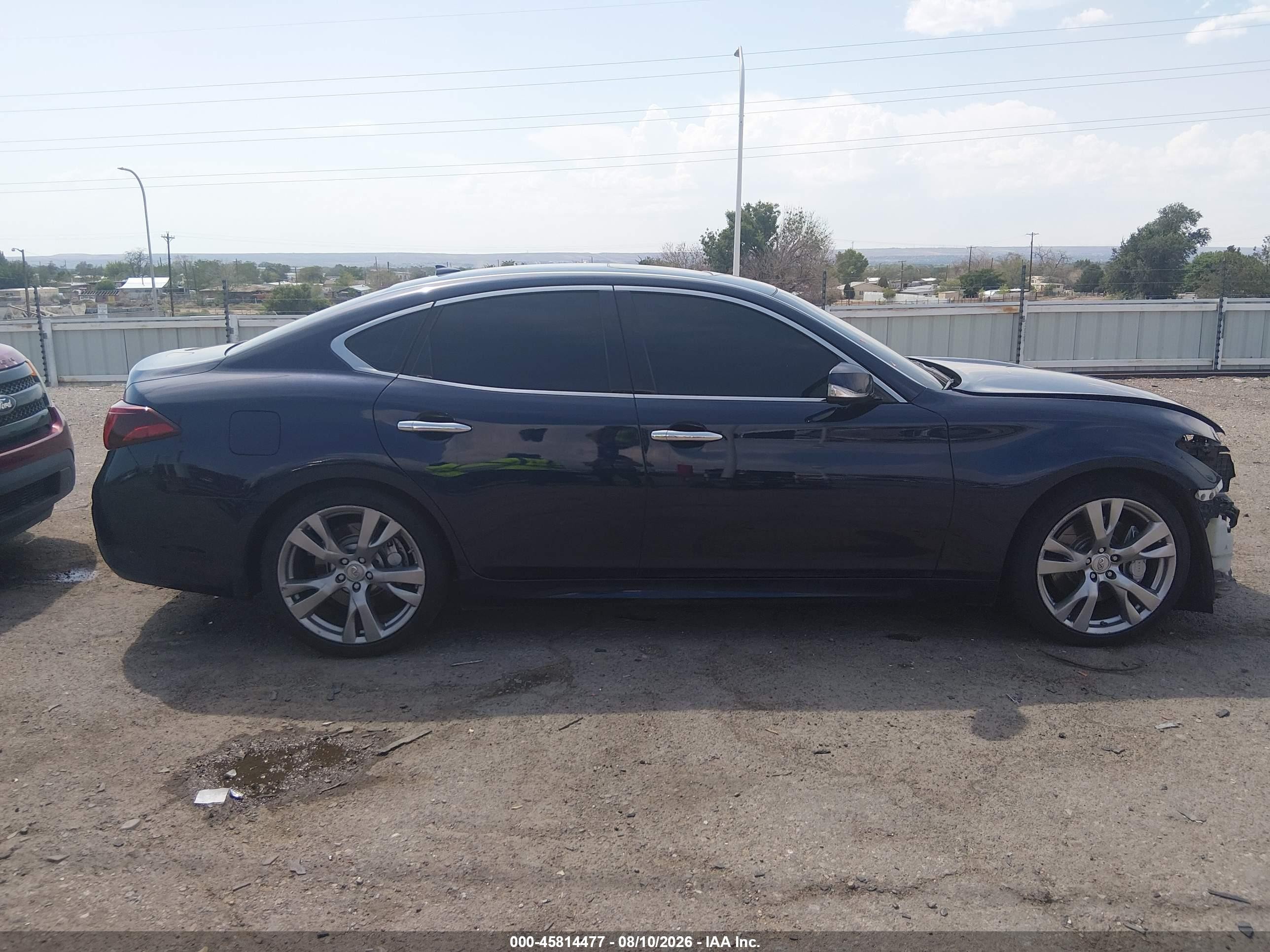2015 Infiniti Q70 3.7 Dark Blue vin: JN1BY1AP7FM540520