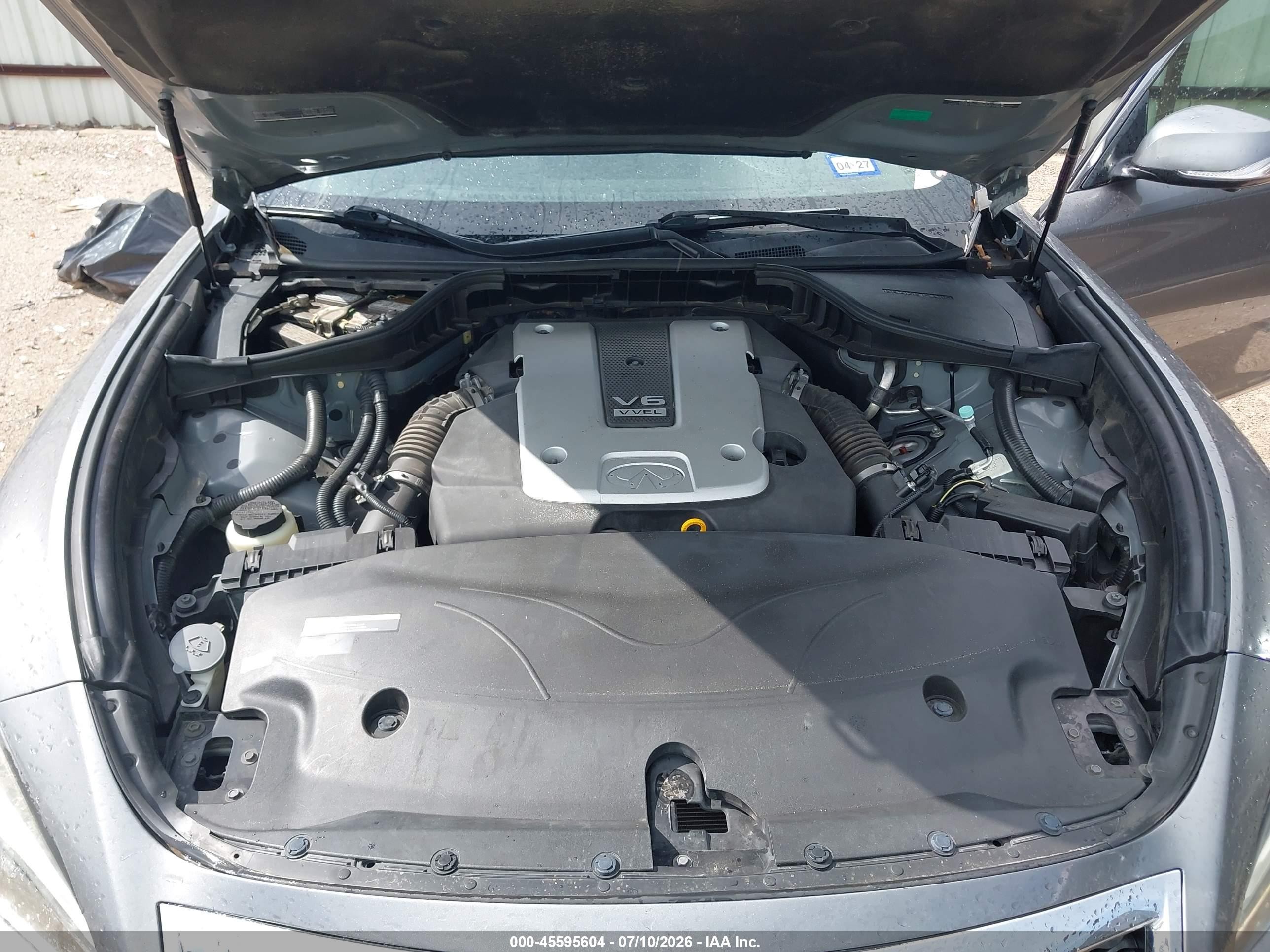 2015 Infiniti Q70 3.7 Gray vin: JN1BY1AP7FM541005
