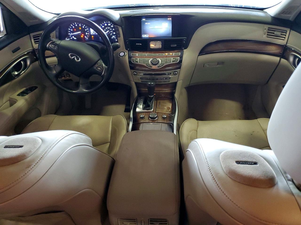 2011 Infiniti M37 Base Silver vin: JN1BY1AP8BM320345