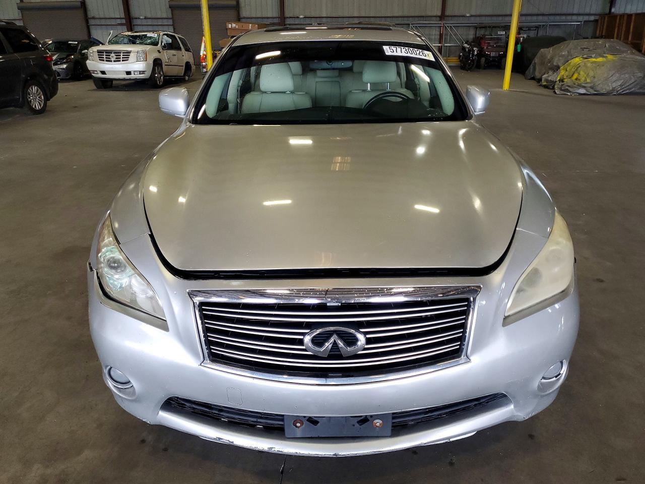 2011 Infiniti M37 Base Silver vin: JN1BY1AP8BM320345