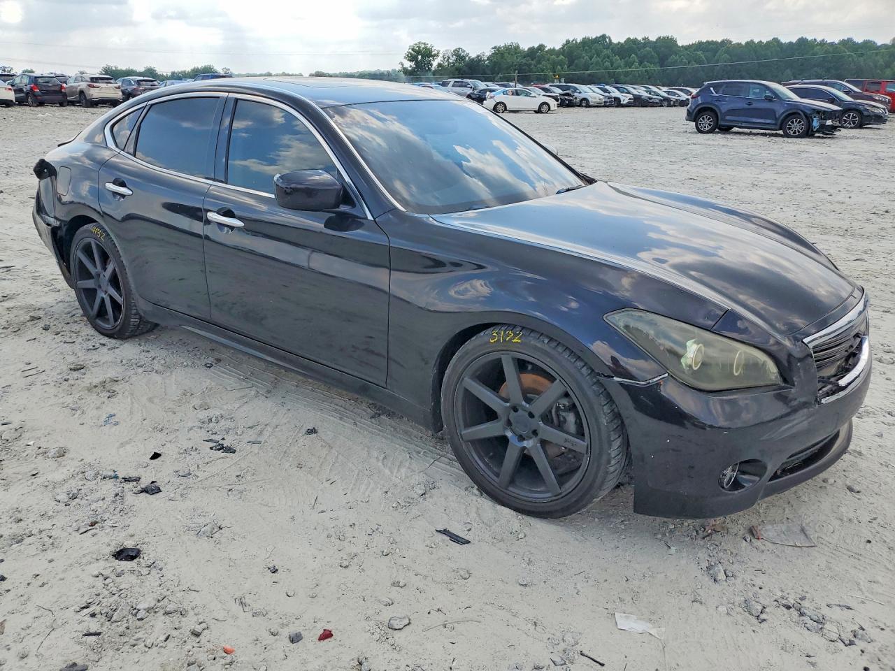 2011 Infiniti M37 Base Черный vin: JN1BY1AP8BM324590