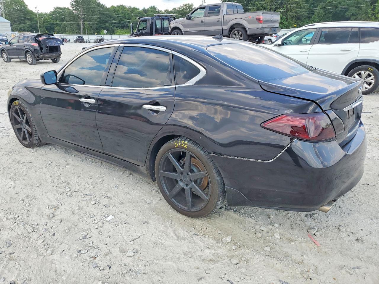 2011 Infiniti M37 Base Черный vin: JN1BY1AP8BM324590