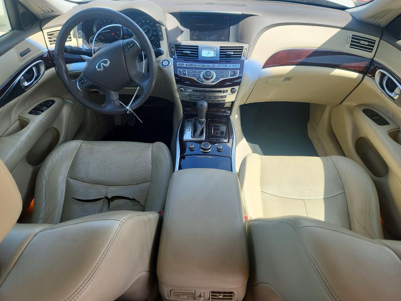 2012 Infiniti M37 Base Белый vin: JN1BY1AP8CM332612