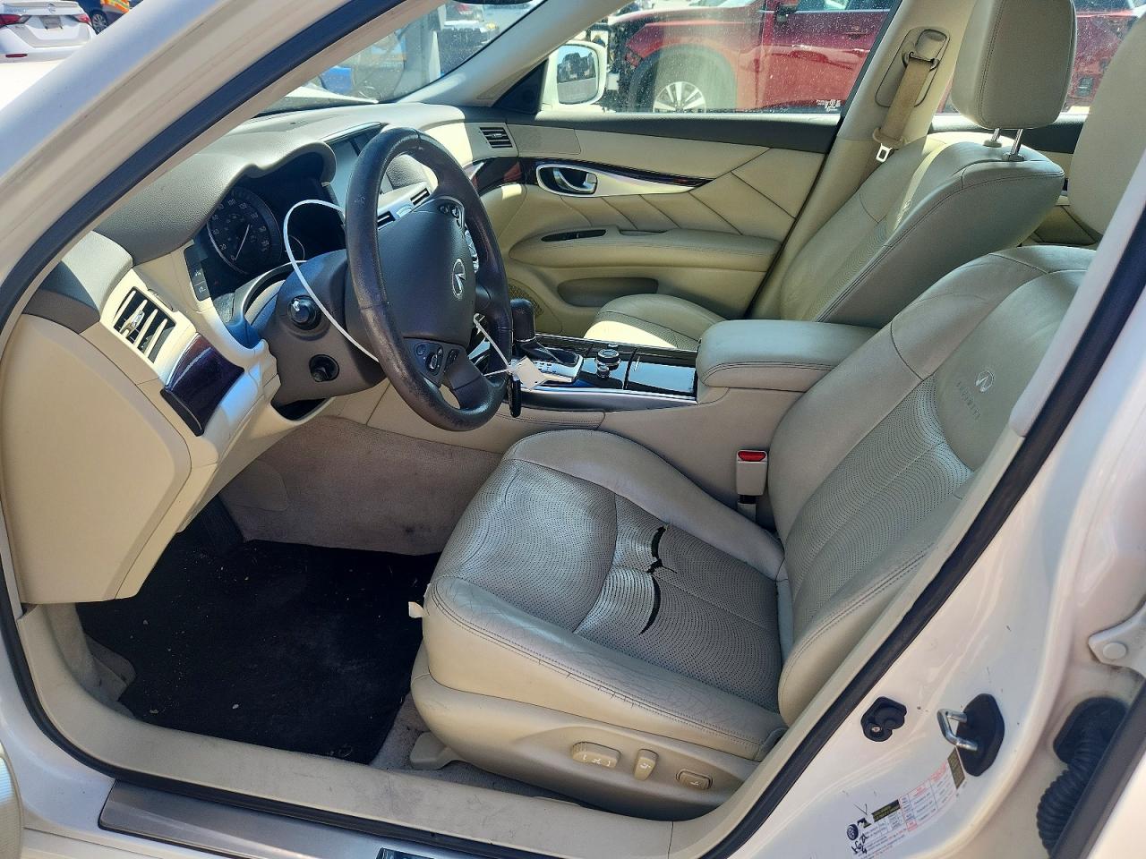 2012 Infiniti M37 Base Белый vin: JN1BY1AP8CM332612