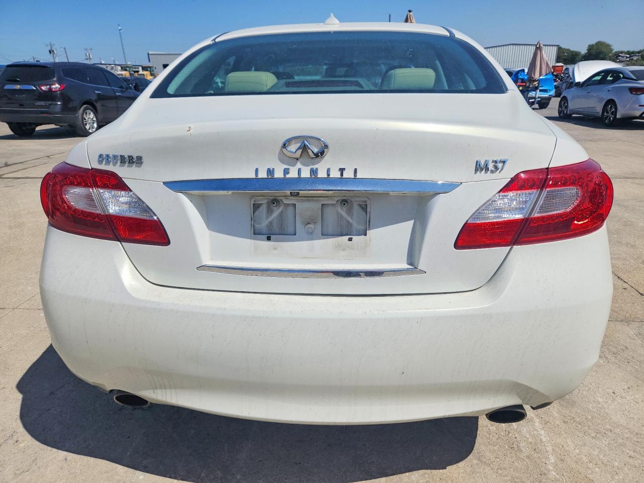 2012 Infiniti M37 Base Белый vin: JN1BY1AP8CM332612