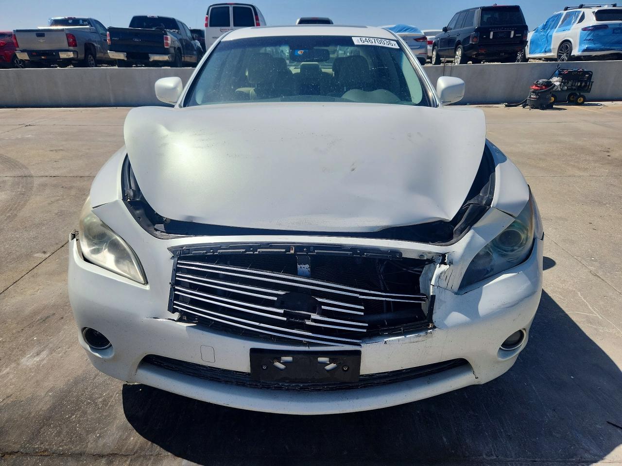 2012 Infiniti M37 Base Белый vin: JN1BY1AP8CM332612