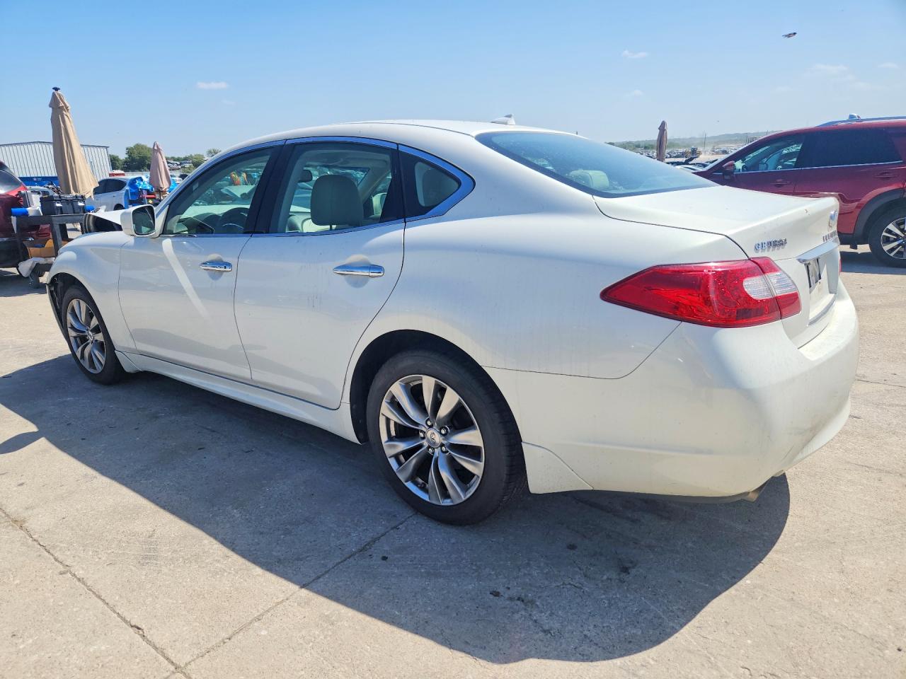 2012 Infiniti M37 Base Белый vin: JN1BY1AP8CM332612