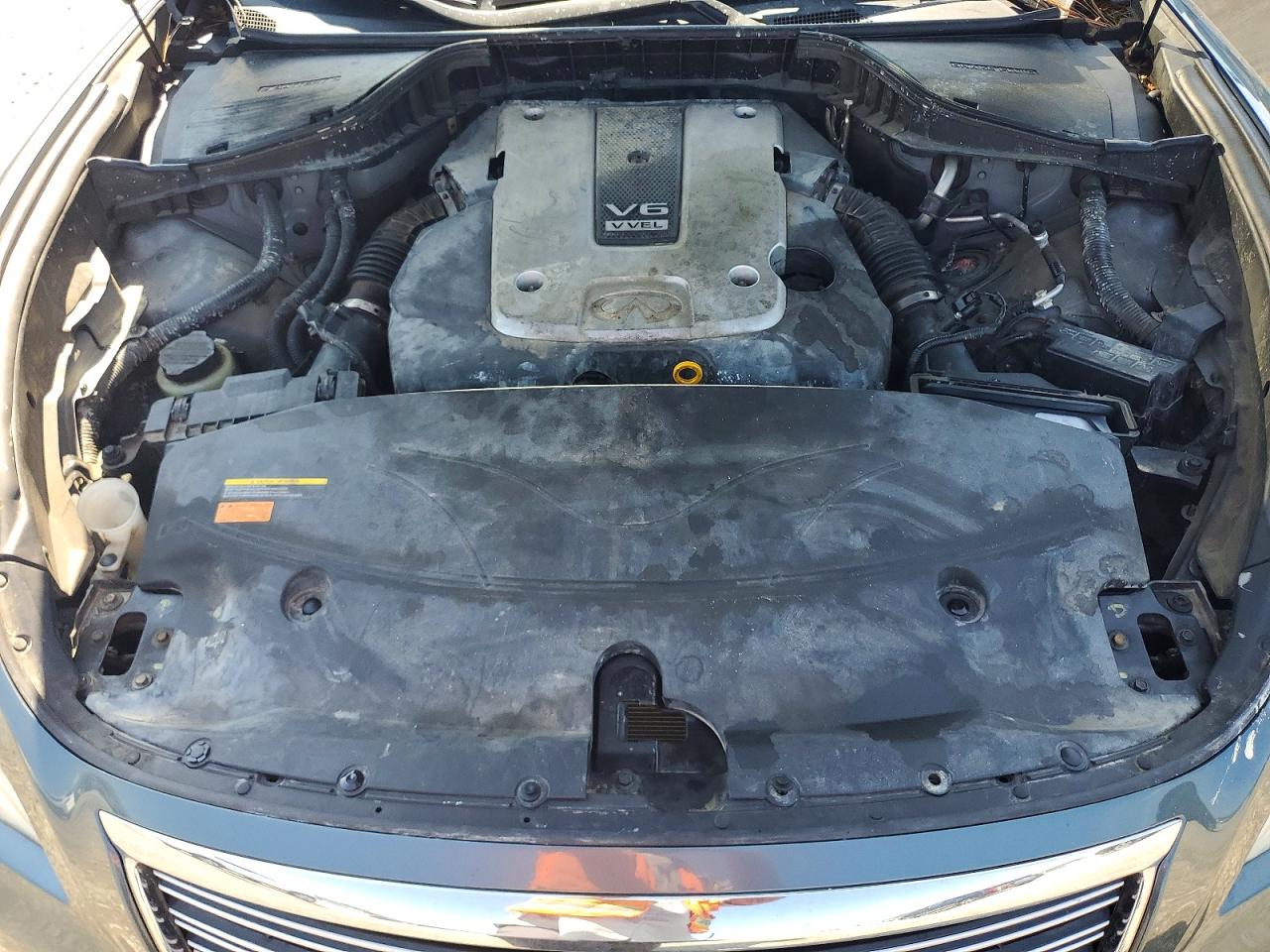 2012 Infiniti M37 Base Teal vin: JN1BY1AP8CM334005