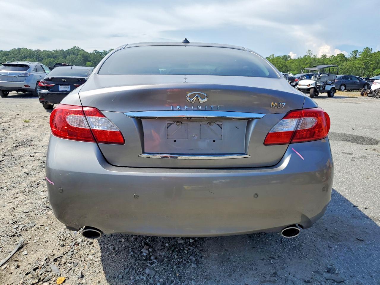 2013 Infiniti M37 Base Gray vin: JN1BY1AP8DM512433