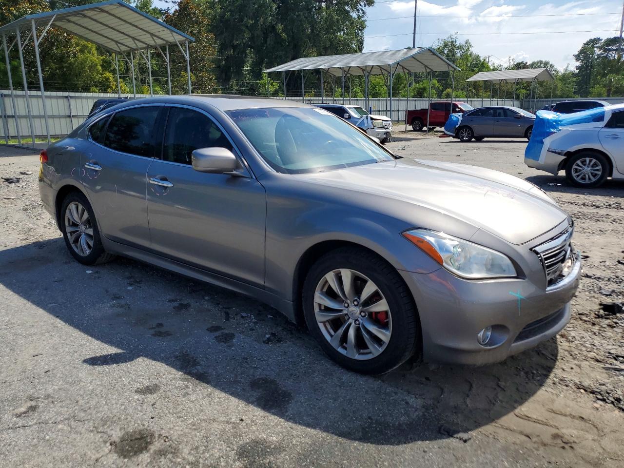 2013 Infiniti M37 Base Gray vin: JN1BY1AP8DM512433